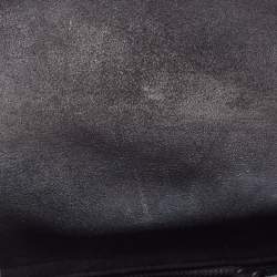 Dior Black Cannage Matte Leather Small Lady Dior Tote