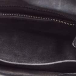 Dior Black Cannage Matte Leather Small Lady Dior Tote