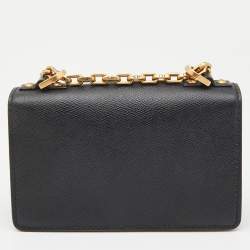Pre Owned Dior Black Leather Mini J'Adior Shoulder Bag