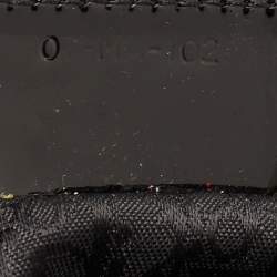 Pre Owned Dior Black Cannage Patent Leather Extra Large Lady Dior Tote