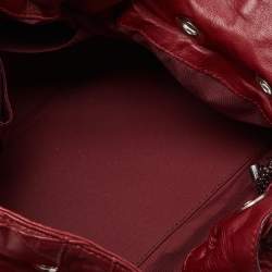 Pre Owned حقيبة هوبو ديور لو ترينت جلد كاناج أسود