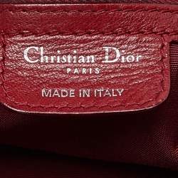 Pre Owned حقيبة هوبو ديور لو ترينت جلد كاناج أسود