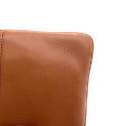 Pre Owned Dior Brown Leather Medium DiorDouble Bag