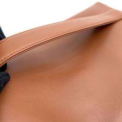 Pre Owned Dior Brown Leather Medium DiorDouble Bag