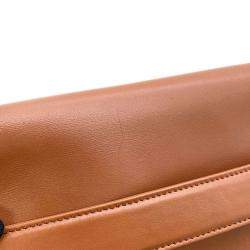 Pre Owned Dior Brown Leather Medium DiorDouble Bag