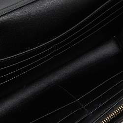 Pre Owned Dior Black Leather J'Adior Croisiere Wallet on Chain