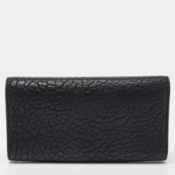 Pre Owned Dior Black Leather J'Adior Croisiere Wallet on Chain