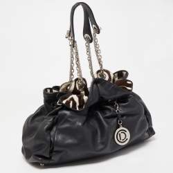مملوكة مسبقًا Dior Black Cannage Leather Le Trente Hobo