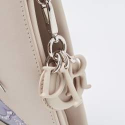 Pre Owned Dior Beige Leather Andy Warhol Clutch