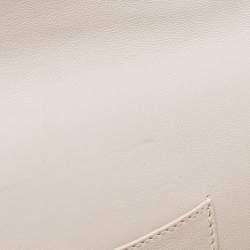 Pre Owned Dior Beige Leather Andy Warhol Clutch