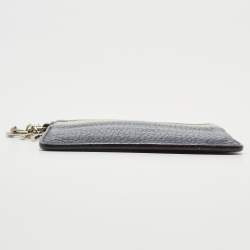 Dior Multicolor Leather and Croc Lady Dior Card Holder