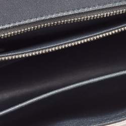 Pre Owned Dior Pink Microcannage Patent and Leather Medium Diorama Flap Shoulder Bag