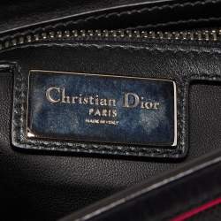 Pre Owned Dior Multicolor Camouflage Coated Canvas and Leather Anselm Reyle Tote 