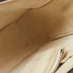 Pre Owned Dior Off White Leather Dio(r)evolution Shoulder Bag