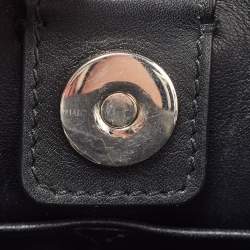 Pre Owned Dior Tri Color Leather Large Lady Dior Pocket Tote