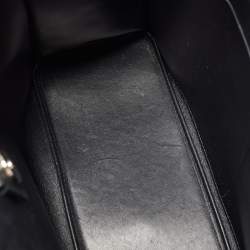 Pre Owned Dior Tri Color Leather Large Lady Dior Pocket Tote