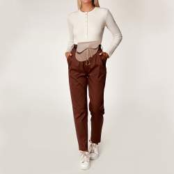 Dior Beige Leather Saddle Convertible Belt Bag