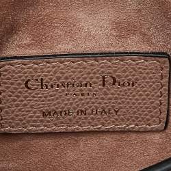 Dior Beige Leather Saddle Convertible Belt Bag