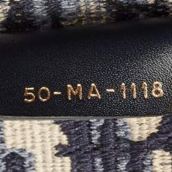 مملوكة مسبقًا Dior Blue Oblique Canvas Large Book Tote