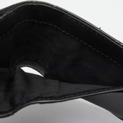 Pre Owned Dior Black Cannage Patent Leather Lady Dior Card Holder