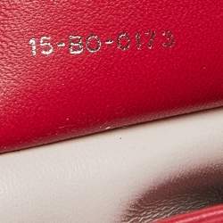 Pre Owned Dior Two Tone Pink Cannage Leather Medium Lady Dior Tote
