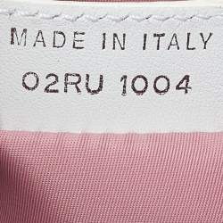 Pre Owned Dior Pink Oblique Canvas Baguette Bag