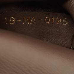 Dior Beige Leather Mini Be Dior Top Handle Bag