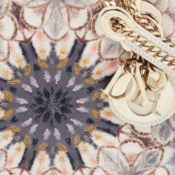 Dior Multicolor Embroidered Leather KaleiDiorscopic Mini Lady Dior Tote