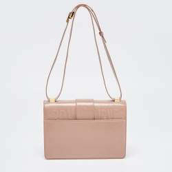 Pre Owned Dior Beige Leather 30 Montaigne Shoulder Bag