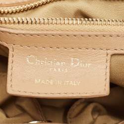 مملوكة مسبقًا Dior Beige Cannage Leather Le Trente Shoulder Bag