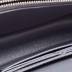 Pre Owned Dior Blue Cannage Quilted Leather Miss Dior Promenade Chain Clutch