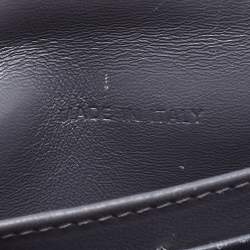 Pre Owned Dior Blue Cannage Quilted Leather Miss Dior Promenade Chain Clutch