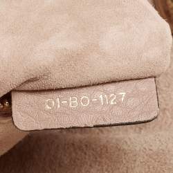 Pre Owned Dior Old Rose Cannage Leather Supple Lady Dior Tote