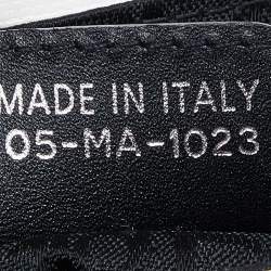 Pre Owned Dior White/Black Coated Canvas Hardcore Shoulder Bag