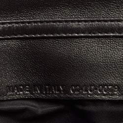 Dior Black Cannage Leather Lady Dior Wallet on Chain