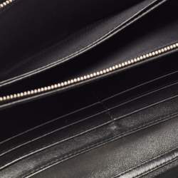 Dior Black Cannage Leather Lady Dior Wallet on Chain