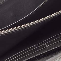 Dior Black Cannage Leather Lady Dior Wallet on Chain