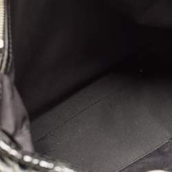 Pre Owned Dior Black Cannage Patent Leather Large Soft Lady Dior Shopper Tote