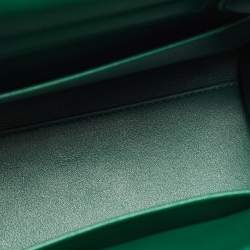 Dior Green Leather Mini Diorever Top Handle Bag
