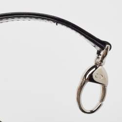 Pre Owned Dior Black Cannage Patent Leather Large Lady Dior Tote