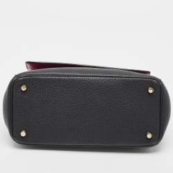 Pre Owned Dior Black Leather Mini Be Dior Top Handle Bag