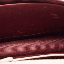 Dior Beige Patent Leather Medium Diorama Shoulder Bag