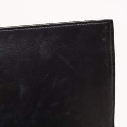 Pre Owned Dior Black Cannage Patent Leather Lady Dior Chain Clutch