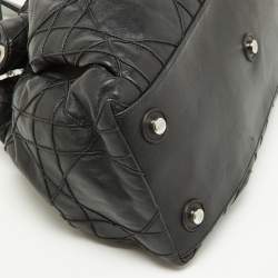 Dior Black Cannage Leather Le Trente Hobo