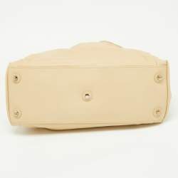 Pre Owned Dior Beige Leather Le Trente Hobo