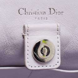 Pre Owned Dior Blue Crocodile Medium Diorissimo Tote