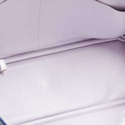 Pre Owned Dior Blue Crocodile Medium Diorissimo Tote