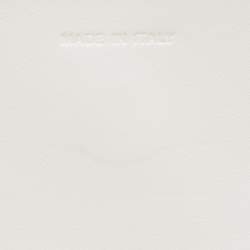 Pre Owned Dior White Snakeskin Leather Beaded Tassel Clutch
