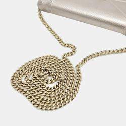 Pre Owned Christian Dior Diolamar Chain Crossbody Bag