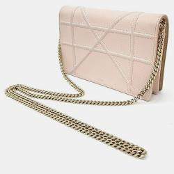 Pre Owned Christian Dior Diolamar Chain Crossbody Bag